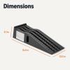 imageAmazon Basics  Automotive Loading Ramp Black 2 Pack