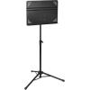 imageAmazon Basics Adjustable Folding Music Stand 31 to 55 height  For School Music Program Ensembles Bands Seated amp Standing Black