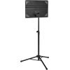imageAmazon Basics Adjustable Folding Music Stand 31 to 55 height  For School Music Program Ensembles Bands Seated amp Standing Black