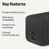 imageAmazon Basics Fast Charging USB C Nano GaN Wall Charger 65W 1Port PD 31 for Laptops Tablets Phones WhiteBlack