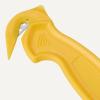 imageAmazon Basics Film Safety Cutter Concealed Stainless Steel Blade with Tape Splitter for Boxes Packages Shrink Wrap Yellow 30Pack300