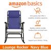 imageAmazon Basics Foldable Rocking Chair  BlueNavy Blue