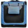 imageAmazon Basics Folding Portable Soft Pet Dog Crate Carrier Kennel 262L x 178W x 181H BlackBLUE