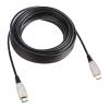 imageAmazon Basics HDMI Fiber Optic Cable 18Gbps HighSpeed 4K60Hz 2160p 48Bit Color Ethernet Ready 100 feet BlackBlack