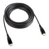 imageAmazon Basics HDMI Fiber Optic Cable 18Gbps HighSpeed 4K60Hz 2160p 48Bit Color Ethernet Ready 100 feet BlackBlack