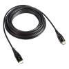 imageAmazon Basics HDMI Fiber Optic Cable 18Gbps HighSpeed 4K60Hz 2160p 48Bit Color Ethernet Ready 100 feet BlackBlack
