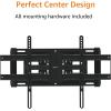 imageAmazon Basics Heavy Duty Dual Arm Full Motion Articulating TV Mount for 37 to 80 TVs up to 132 lbs Fits LED LCD OLED Flat Curved Screens BlackFull Motion Articulating