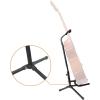 imageAmazon Basics Height Adjustable Foldable Guitar Stand with Secure Support for Acoustic Electric Bass and Banjos Sturdy Black