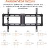 imageAmazon Basics Low Profile TV Wall Mount with Horizontal Post Installation Leveling for 32 to 86 inch TVs BlackTilt