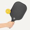 imageAmazon Basics Pickleball Paddles Set of 2 USAPA Approved Carbon Fiber Paddle with 4 Balls Lightweight Pickle Ball Rackets Carry Bag amp GripsBlack