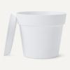 imageAmazon Basics Plant Pots 6 inch White 1Pack8 inch