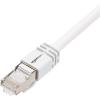 imageAmazon Basics RJ45 Cat 7 Ethernet Patch Cable 10Gpbs HighSpeed Cable 600MHz DoubleShielded 10 Foot WhiteWhite