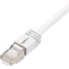 imageAmazon Basics RJ45 Cat 7 Ethernet Patch Cable 10Gpbs HighSpeed Cable 600MHz DoubleShielded 10 Foot WhiteWhite