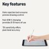 imageAmazon Basics Stylus Pen with Palm Rejection for iPad 11th Generation 20182025 USBC Fast Charging