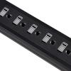 imageAmazon Basics Surge Protector Power Strip with 2 USB Ports 6 Outlet Extension Cord 1000 Joule Rectangle 6 ft Cord Length BlackBlack