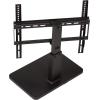 imageAmazon Basics Swivel Pedestal Table Top TV Mount for 32 to 65 TVs up to 55 lbs Height Adjustable 1419 Inches Max VESA 400x400 Blackblack