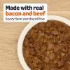 imageAmazon Basics Wet Dog Food Cuts in Gravy TBone Flavor Made with Real Chicken and Beef 132 oz can Pack of 12Cheeseburger  Beef Flavor