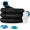 imageAmazon Basics  RV Sewer Hose 20 ft Black15FT