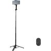imageAmazon Basics 36 Portable Selfie Stick Mini Tripod for Phone with Remote Control Compatible with iPhone Samsung and More Black36inch