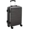 imageAmazon Basics Carry On Luggage Hardside 20inch Spinner with ScratchResistant Surface BlackBlack