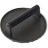 imageAmazon Basics Cast Iron Burger Press Rectangle 811 x 42 x 27 inch Black 1PackRound