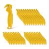 imageAmazon Basics Film Safety Cutter Concealed Stainless Steel Blade with Tape Splitter for Boxes Packages Shrink Wrap Yellow 30Pack300