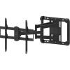 imageAmazon Basics Heavy Duty Dual Arm Full Motion Articulating TV Mount for 37 to 80 TVs up to 132 lbs Fits LED LCD OLED Flat Curved Screens BlackFull Motion Articulating Extension