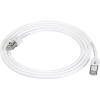 imageAmazon Basics RJ45 Cat 7 Ethernet Patch Cable 10Gpbs HighSpeed Cable 600MHz DoubleShielded 10 Foot WhiteWhite