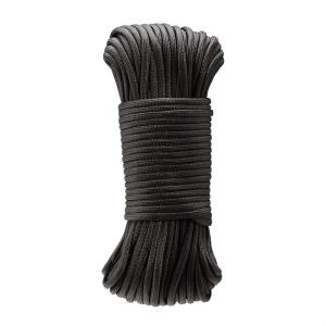 imageAmazon Basics 550 Type III Paracord 7Strand Core High Strength  532 in x 100 ft 4mm x 30m BlueBlack