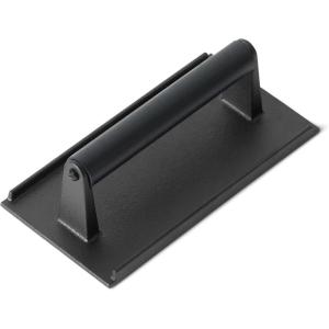 imageAmazon Basics Cast Iron Burger Press Rectangle 811 x 42 x 27 inch Black 1PackRectangle