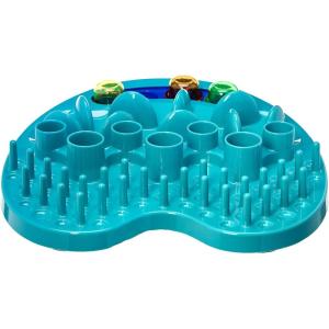 imageAmazon Basics Pet Activity Center and Feeder GreenBlue