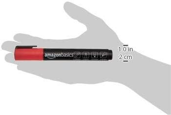 imageAmazon Basics BulletChisel Reversible Tip Liquid Chalk Markers Erasable Washable WaterBased Bold Point 8Pack Bright ColorsBright Colors