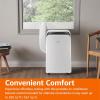 imageAmazon Basics 3In1 Portable Air Conditioner with Remote Timer Sleep Mode Auto Swing Dehumidifier 10000 BTU ASHRAE6000 BTU SACC Cools Bedroom Up to 450 Sqf White13500 BTU