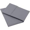 imageAmazon Basics 400 Thread Count 100 Cotton Pillow Cases Sateen Weave King Dark Gray 40 x 20 Set of 2 Pillows Not IncludedDark Gray