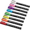 imageAmazon Basics BulletChisel Reversible Tip Liquid Chalk Markers Erasable Washable WaterBased Bold Point 8Pack Bright ColorsBright Colors