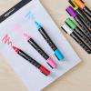 imageAmazon Basics BulletChisel Reversible Tip Liquid Chalk Markers Erasable Washable WaterBased Bold Point 8Pack Bright ColorsBright Colors
