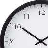 imageAmazon Basics Classic 12 Round Wall Clock Easy to Read Silent Non Ticking Battery Operated BlackBlack