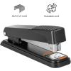 imageAmazon Basics FullStrip Metal Office Desktop Stapler 20 Sheet Capacity NonSlip Black 3Pack3 Count 1 Pack