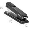 imageAmazon Basics FullStrip Metal Office Desktop Stapler 20 Sheet Capacity NonSlip Black 3Pack3 Count 1 Pack