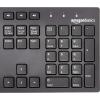 imageAmazon Basics Matte Black Wired Keyboard US QWERTY Layout 10 Pack one Carton