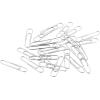 imageAmazon Basics No 1 Paper Clips Nonskid 1000 Count 10 Pack of 100 SilverNo1 NonSkid
