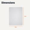 imageAmazon Basics Office Chair Mat for Hard Floors 46 x 60 Clear36 x 48