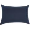 imageAmazon Basics Standard Microfiber Pillow Cases Lightweight Super Soft Easy Care Navy Blue 20 x 30 Set of 2 Pillows Not IncludedNavy Blue