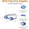 imageAmazon Basics Unisex Swim GogglesBlue