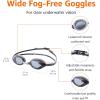 imageAmazon Basics Unisex Swim GogglesSilver