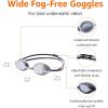 imageAmazon Basics Unisex Swim GogglesSilver