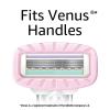 imageAmazon Basics Womens 4 Blade Razor with Pivoting Head for Close Shave Moisturizing Surround Fits AmazonBasics amp Venus Handles Includes 1 Handle 2 Cartridges amp 1 Shower Hanger Pink6 Refills