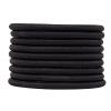 imageAmazon Basics XL amp Extra Thick No Damage Elastics for Thick Hair Ponytail Holders Black Pack of 9Black