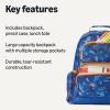 imageAmazon Basics school set with backpack and pencil cases and insulated lunchFUN PRINT