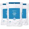 imageAmazon Basics Cotton Balls 600 Count 3 Packs of 200 Previously Solimo200 Count Pack of 3
